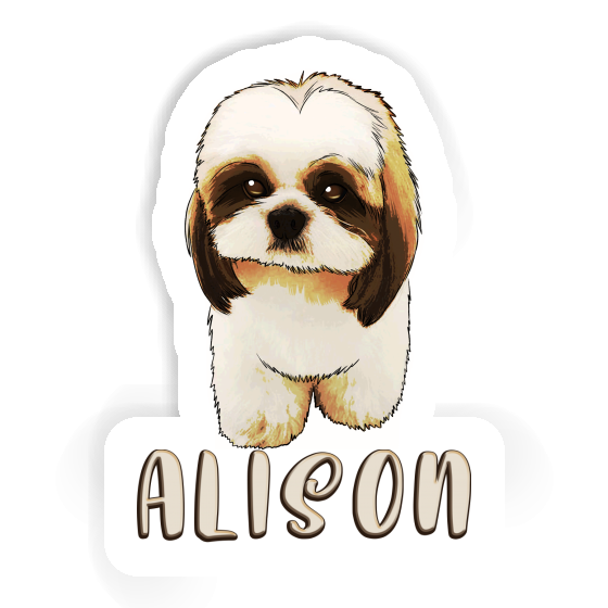 Sticker Shih Tzu Alison Notebook Image