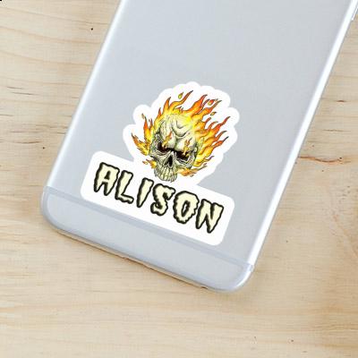 Sticker Skull Alison Gift package Image