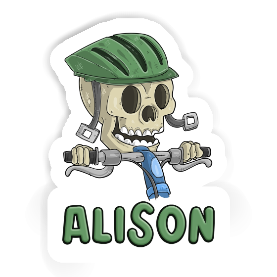 Biker Sticker Alison Image