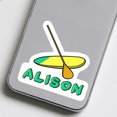 Aufkleber Stand Up Paddle Alison Laptop Image