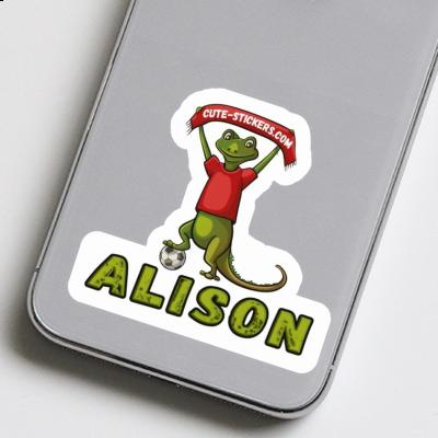 Sticker Lizard Alison Notebook Image