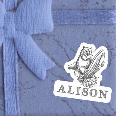 Sticker Alison Surfer Gift package Image