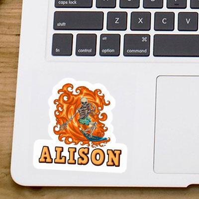 Alison Sticker Surfer Gift package Image