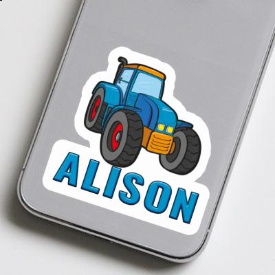 Sticker Alison Tractor Laptop Image