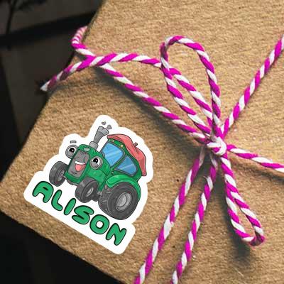 Tractor Sticker Alison Gift package Image