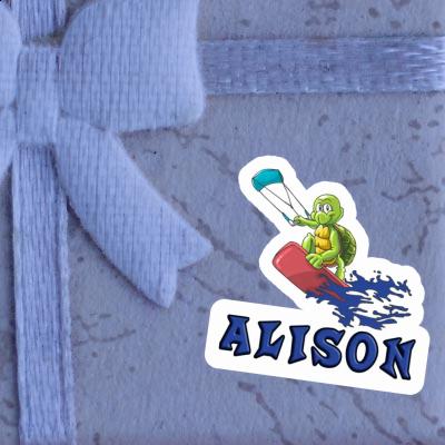 Kitesurfer Sticker Alison Gift package Image