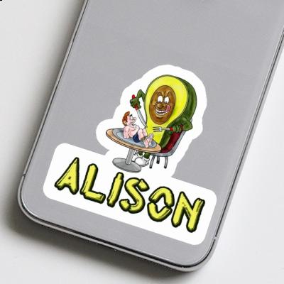 Alison Autocollant Avocat Gift package Image