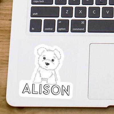 Terrier Sticker Alison Notebook Image