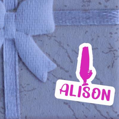 Sticker Alison Windsurfer Gift package Image