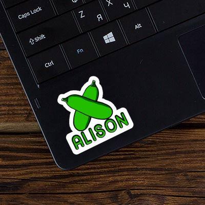 Sticker Zucchini Alison Image