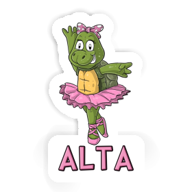 Aufkleber Schildkröte Alta Image