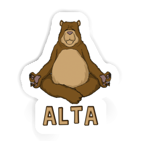 Alta Aufkleber Bär Image