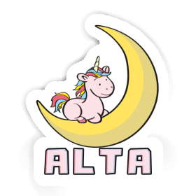 Aufkleber Alta Einhorn Image