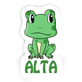 Frog Sticker Alta Image