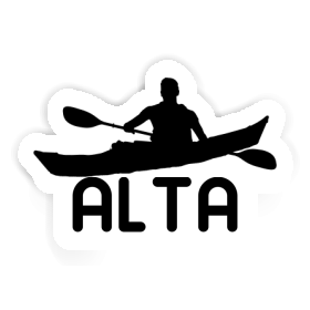 Aufkleber Alta Kajakfahrer Image