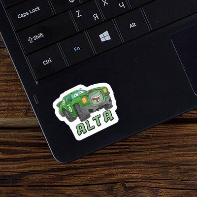Sticker Alta Car Notebook Sticker Alta Car Gift package Image