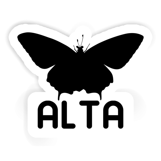 Autocollant Papillon Alta Laptop Image