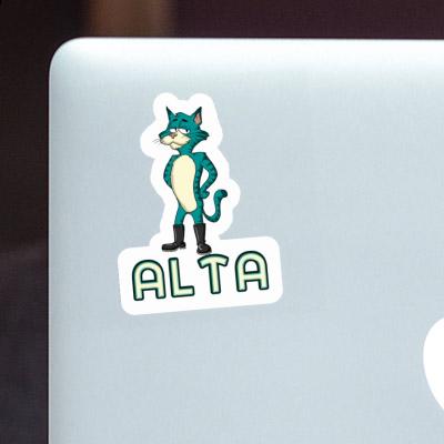 Alta Aufkleber Katze Notebook Alta Aufkleber Katze Gift package Image