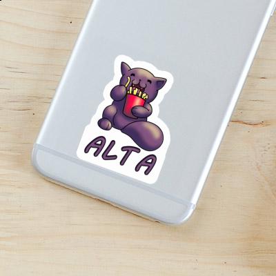 Chat Autocollant Alta Laptop Chat Autocollant Alta Laptop Image