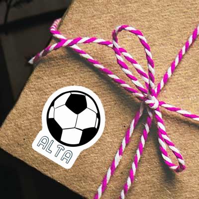 Autocollant Ballon de foot Alta Notebook Image
