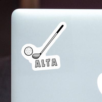 Autocollant Club de golf Alta Notebook Autocollant Club de golf Alta Notebook Image