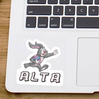 Lapin de rugby Autocollant Alta Notebook Lapin de rugby Autocollant Alta Gift package Image