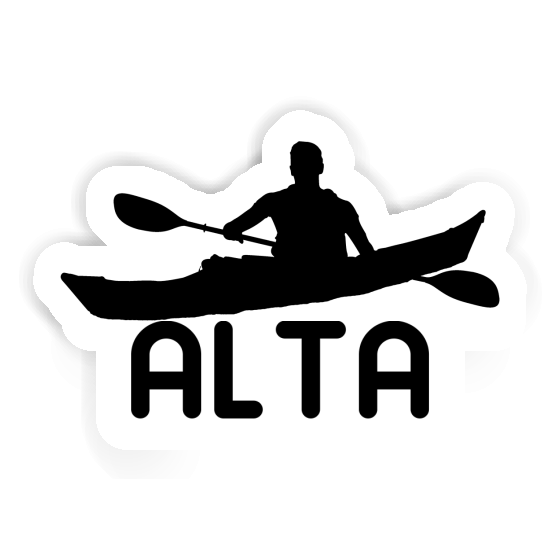 Aufkleber Alta Kajakfahrer Notebook Aufkleber Alta Kajakfahrer Gift package Image