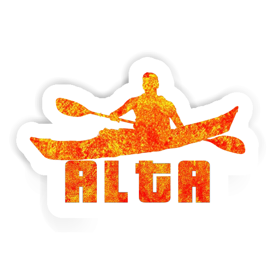 Alta Sticker Kajakfahrer Notebook Alta Sticker Kajakfahrer Notebook Image