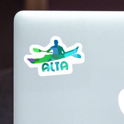 Sticker Alta Kayaker Image