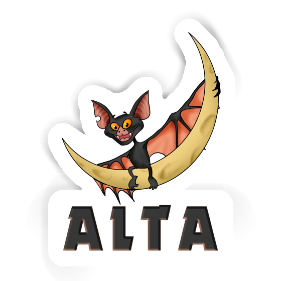 Autocollant Chauve-souris Alta Notebook Image