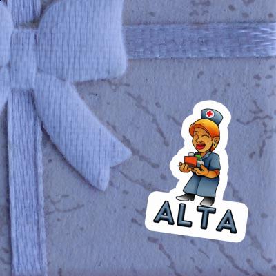 Aufkleber Krankenschwester Alta Notebook Aufkleber Krankenschwester Alta Gift package Image