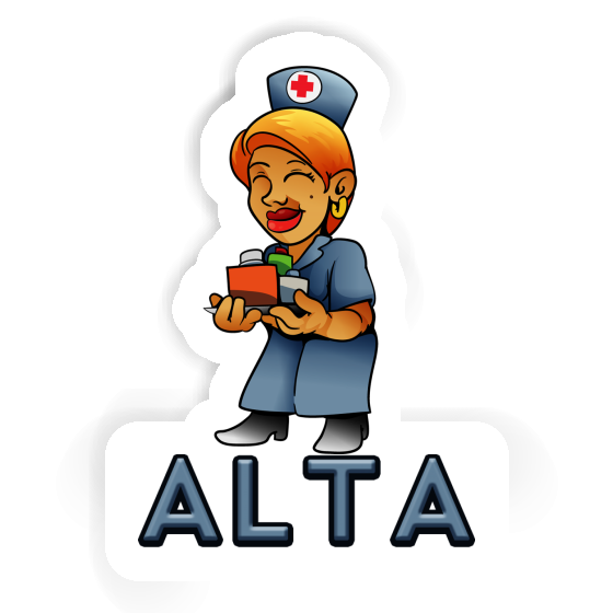 Aufkleber Krankenschwester Alta Gift package Image