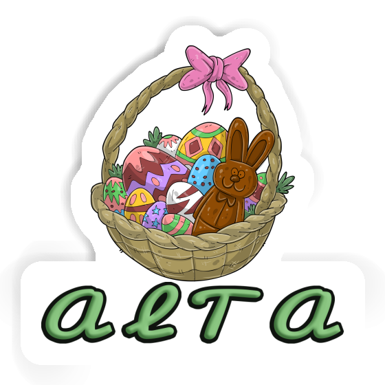 Aufkleber Alta Osternest Notebook Image