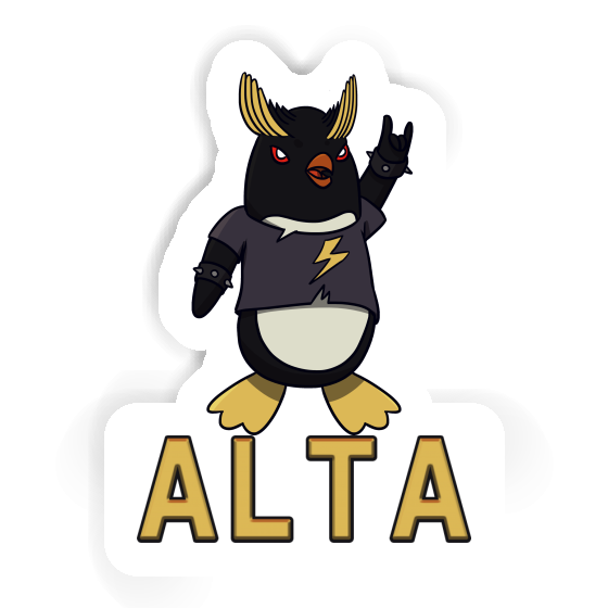 Sticker Rocking Penguin Alta Laptop Sticker Rocking Penguin Alta Laptop Image