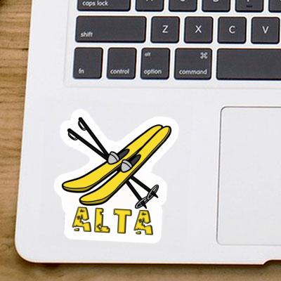 Ski Autocollant Alta Laptop Ski Autocollant Alta Laptop Image