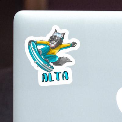 Sticker Boarder Alta Image