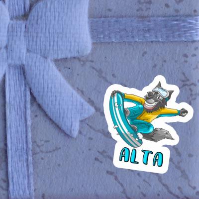 Autocollant Alta Snowboardeur Notebook Autocollant Alta Snowboardeur Notebook Image