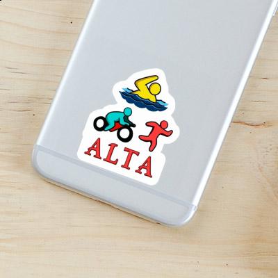 Autocollant Alta Triathlète Notebook Autocollant Alta Triathlète Gift package Image
