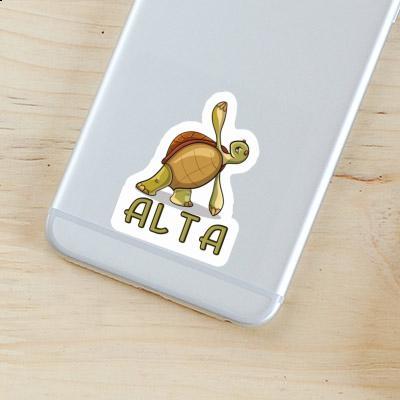 Alta Autocollant Tortue yoga Notebook Alta Autocollant Tortue yoga Notebook Image
