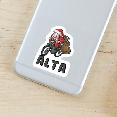 Velofahrer Aufkleber Alta Velofahrer Aufkleber Alta Image
