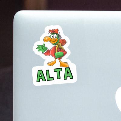 Sticker Wanderer Alta Notebook Image