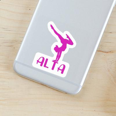 Sticker Alta Yoga-Frau Notebook Sticker Alta Yoga-Frau Gift package Image