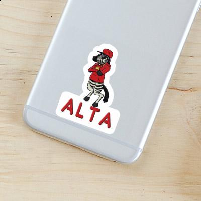 Autocollant Zebra Alta Notebook Autocollant Zebra Alta Gift package Image