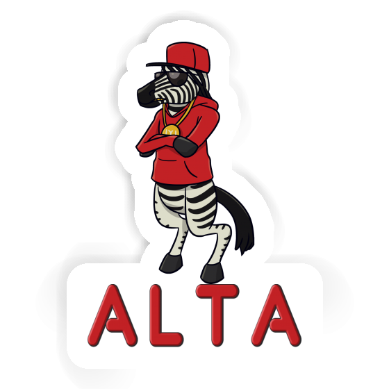 Autocollant Zebra Alta Notebook Autocollant Zebra Alta Notebook Image