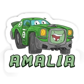 Sticker Race car Amalia Image