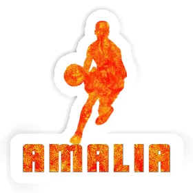 Amalia Sticker Basketball Player Image