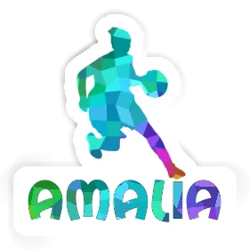 Amalia Sticker Basketball Player Image