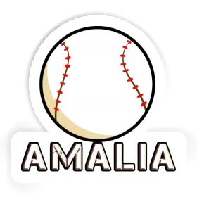 Sticker Baseball Amalia Image