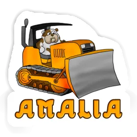 Bulldozer Sticker Amalia Image