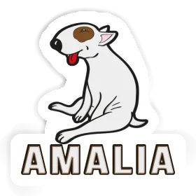 Amalia Autocollant Chien Image